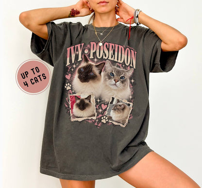 T-shirt Vintage Personalized up to 4  Furr Babies